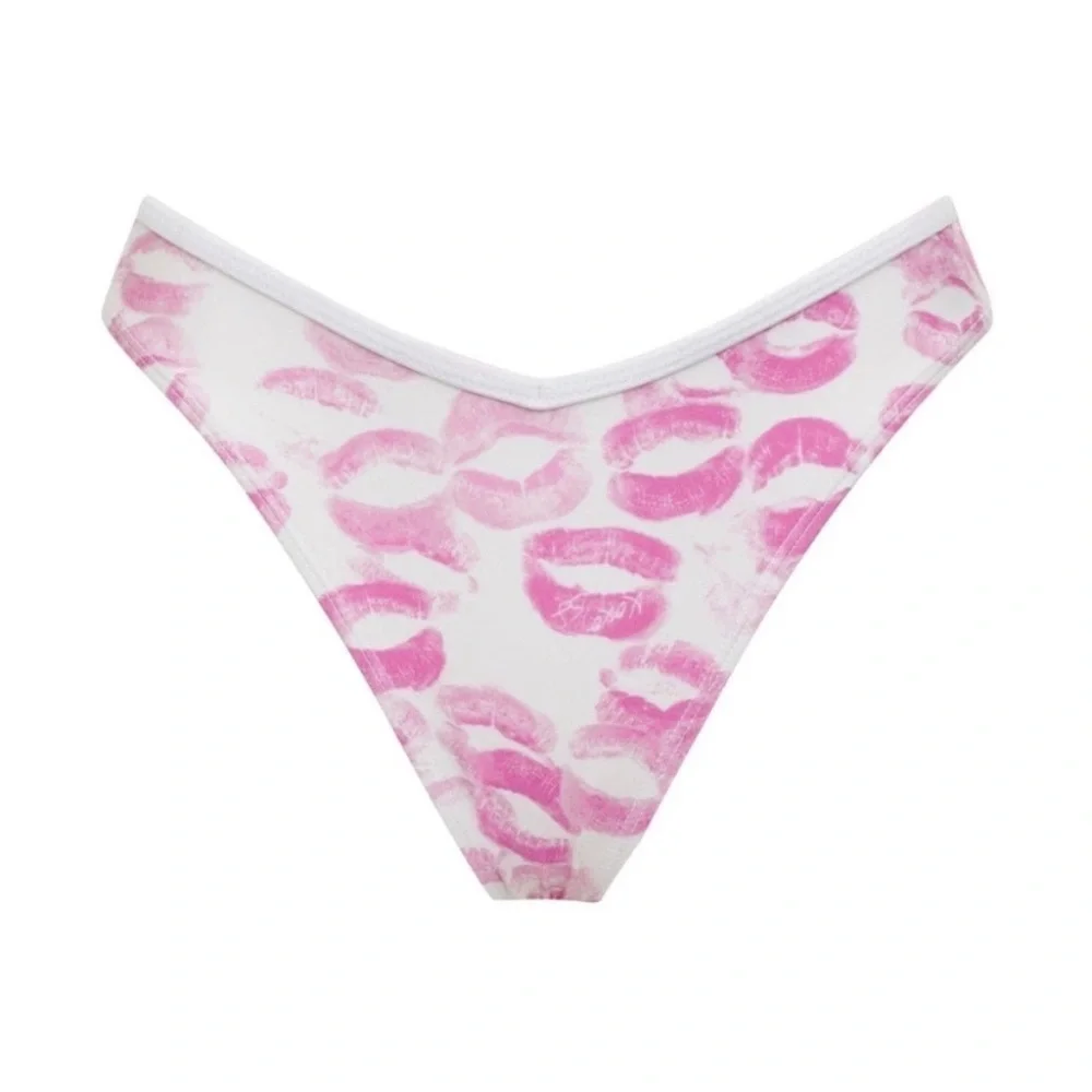 New! Frankies Bikinis X SYDNEY SWEENEY Enzo Cheeky Bikini Bottom 10721